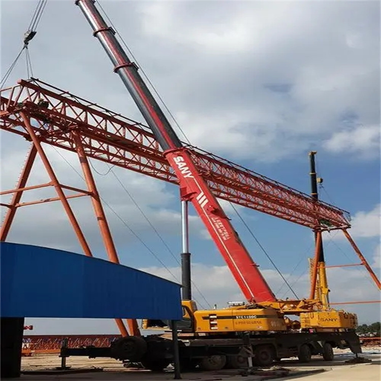 普格钢结构吊装